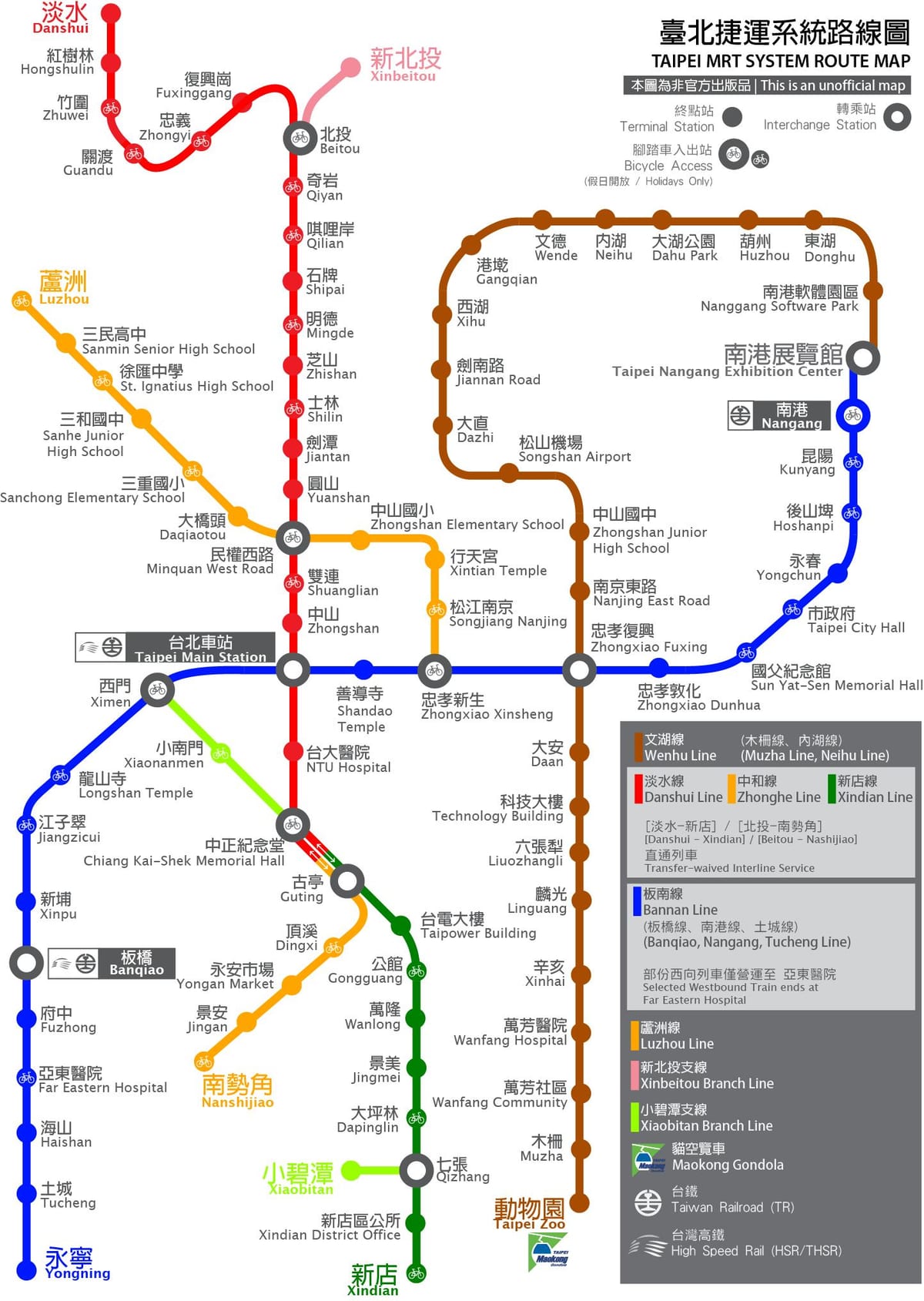 thsr تایپه نقشه ایستگاه