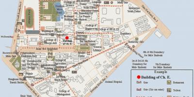 دانشگاه ملی تایوان نقشه پردیس